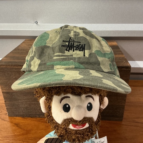 Stussy Other - Stussy Camo Cotton Dad Strap Back Cap One Size